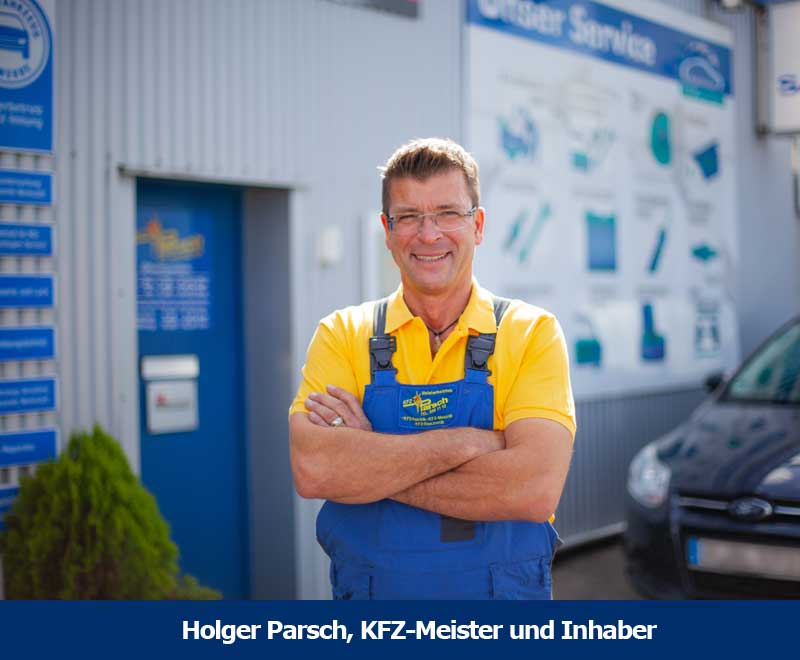 Holger Parsch, KFZ-Meister und Inhaber